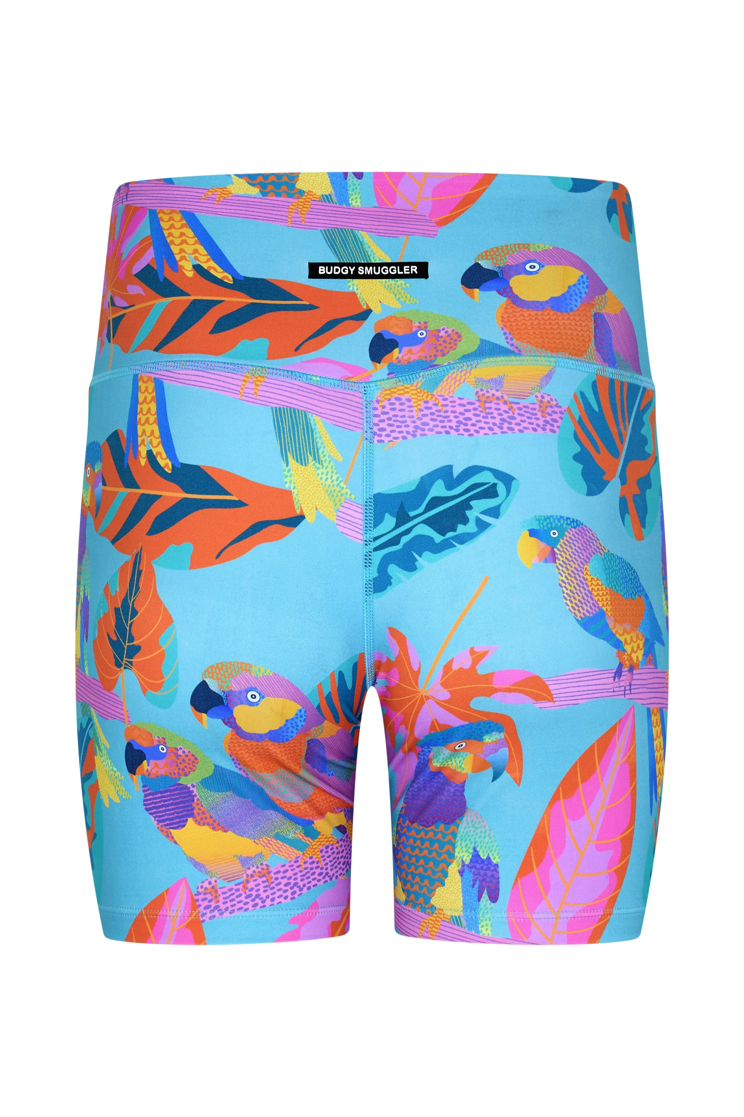 Booty Shorts 2.0 in Techno Parrots - Image 6