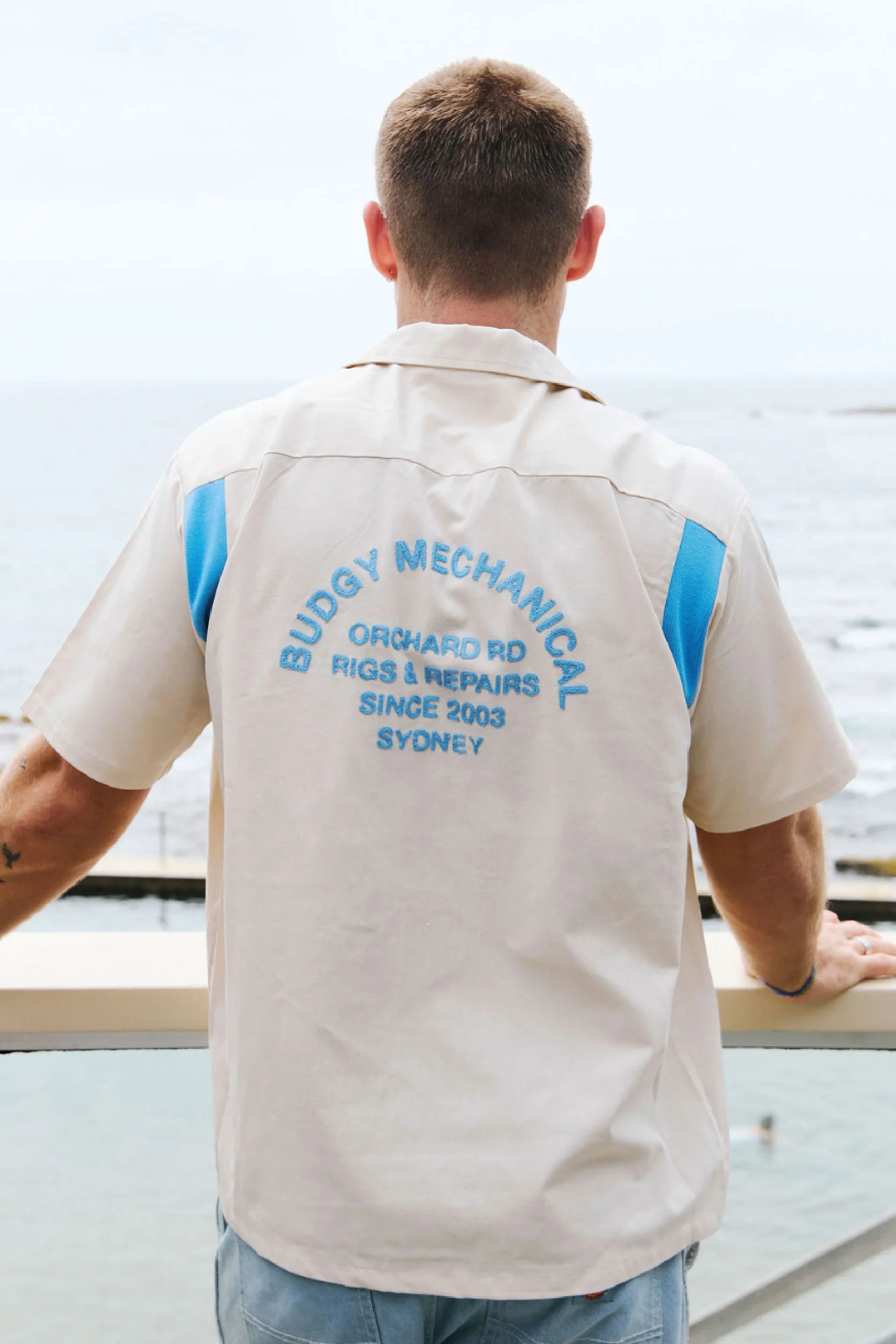 Mechanic Shirt in Cream
