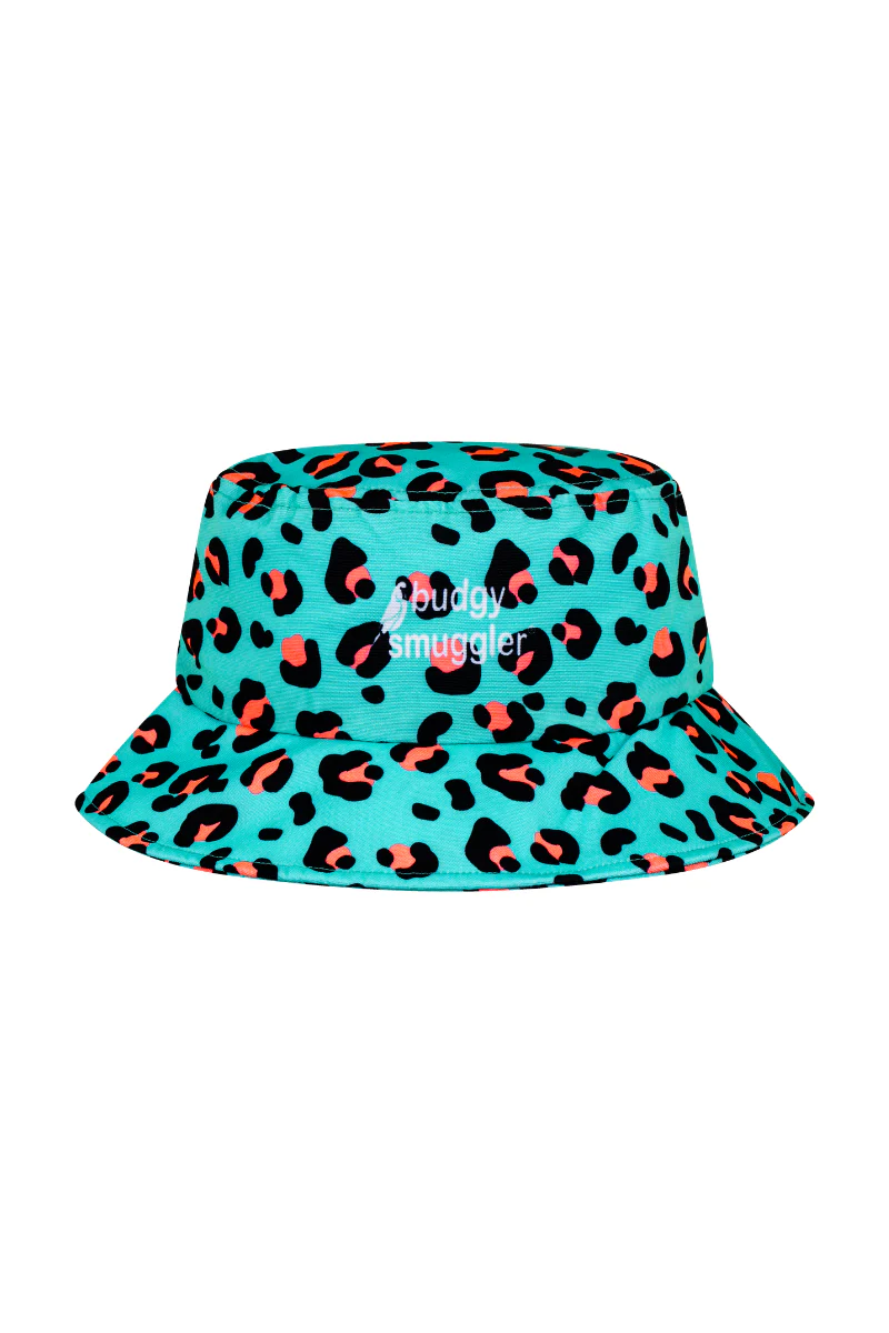 Bucket Hat 2.0 in Neon Jungle Teal - Image 2
