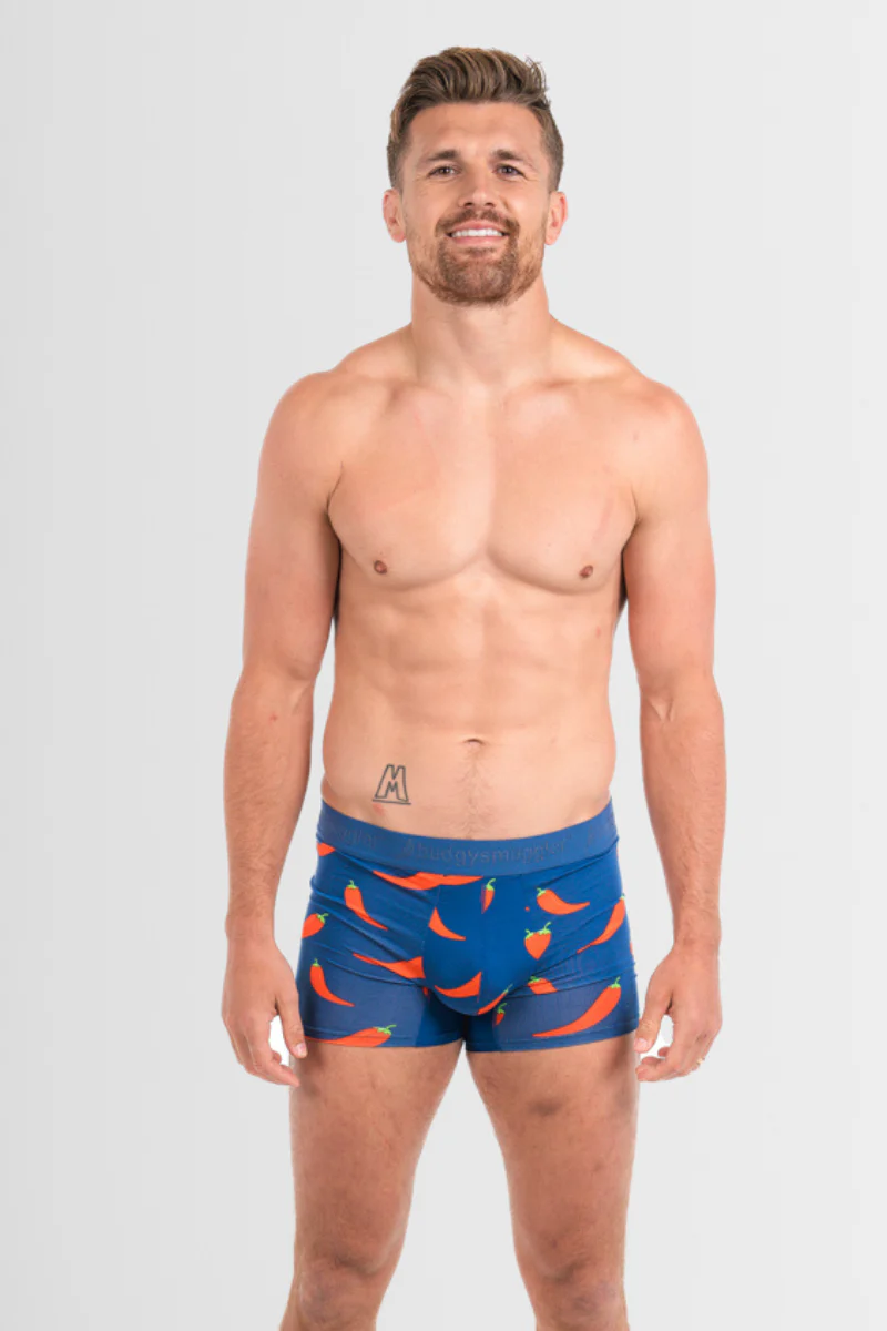 Men's Underwear Trunks in Chilli Willies - Image 3