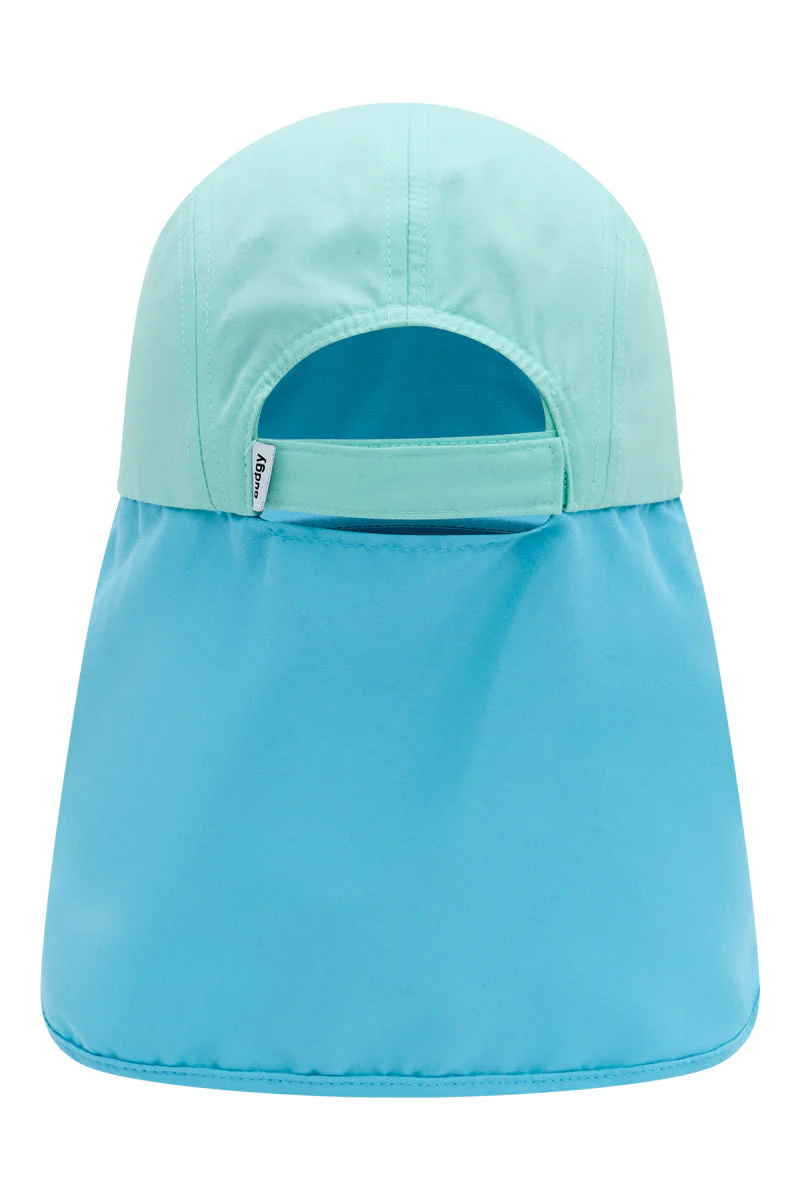 Flap Hat in Blue - Image 5
