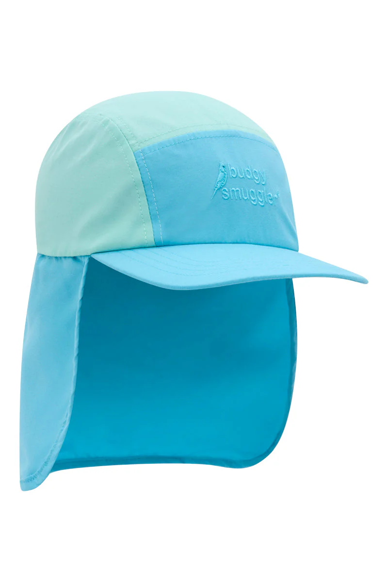 Flap Hat in Blue - Image 6
