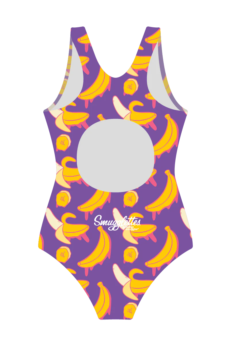 Girls One Piece in Drippy Bananas - Image 2