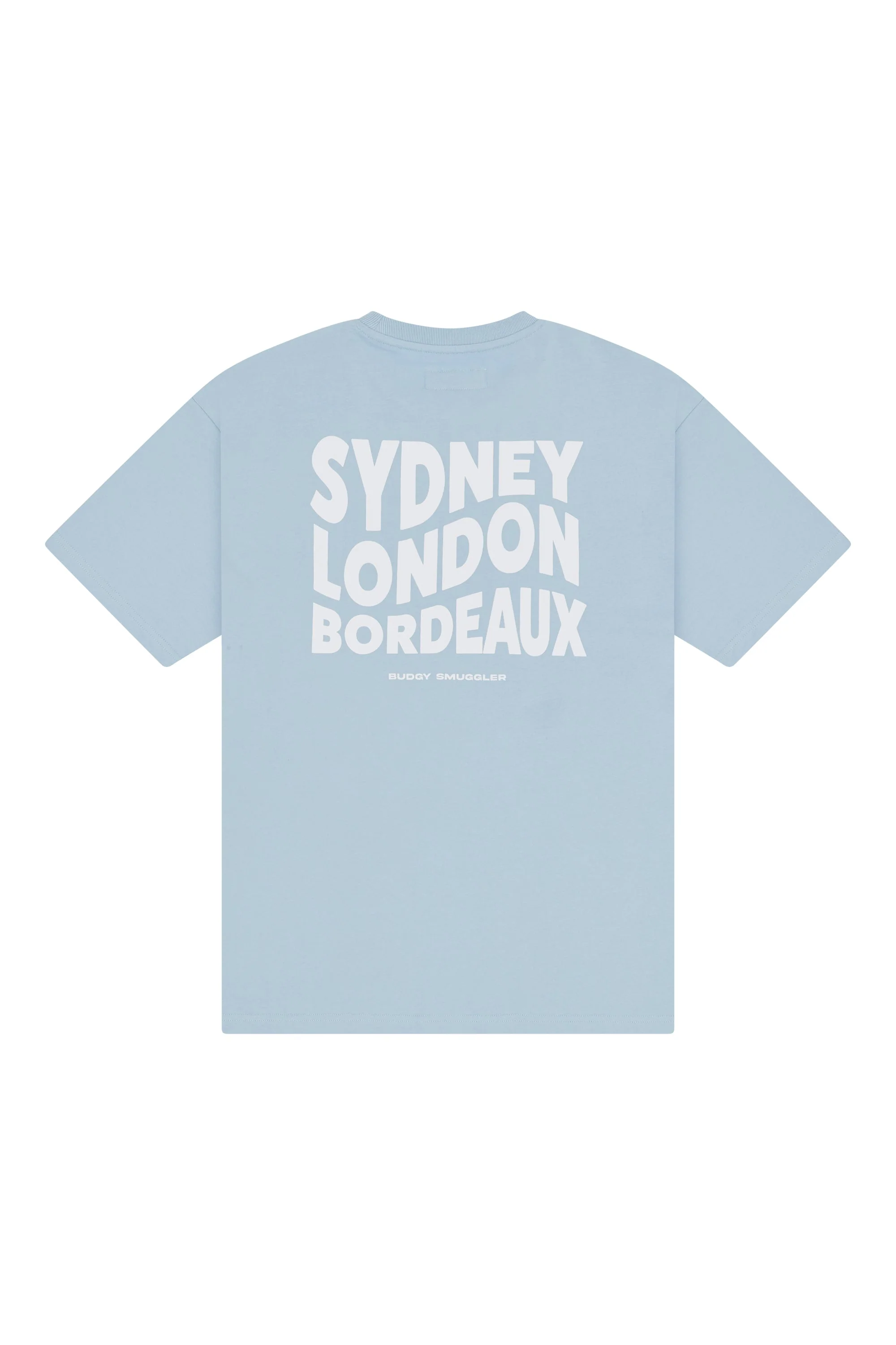 Heavyweight Light Blue Tee in Location - Image 3