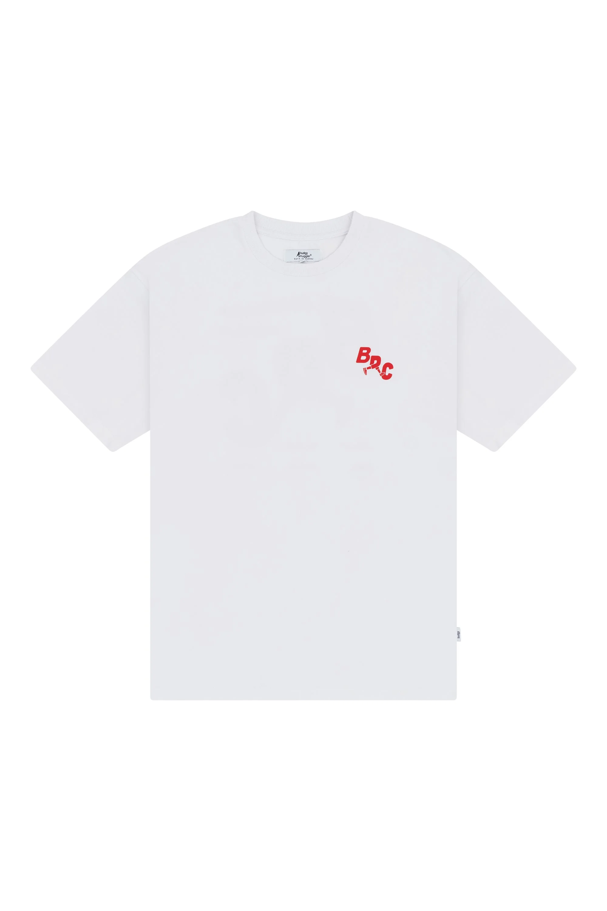 Heavyweight White Tee in Run Club - Image 4