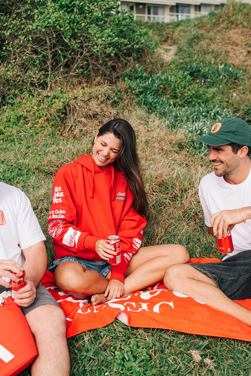 Hoodie in Coca Cola - Image 4