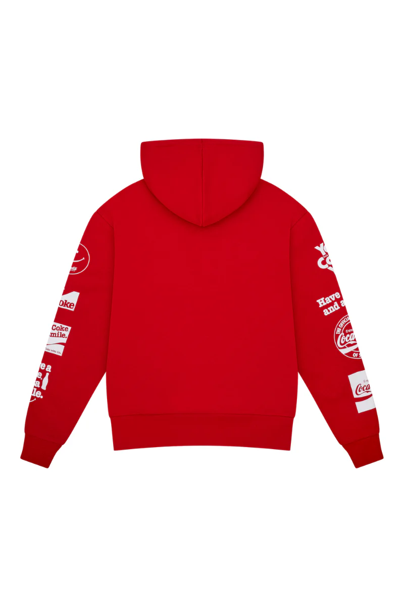 Hoodie in Coca Cola - Image 5