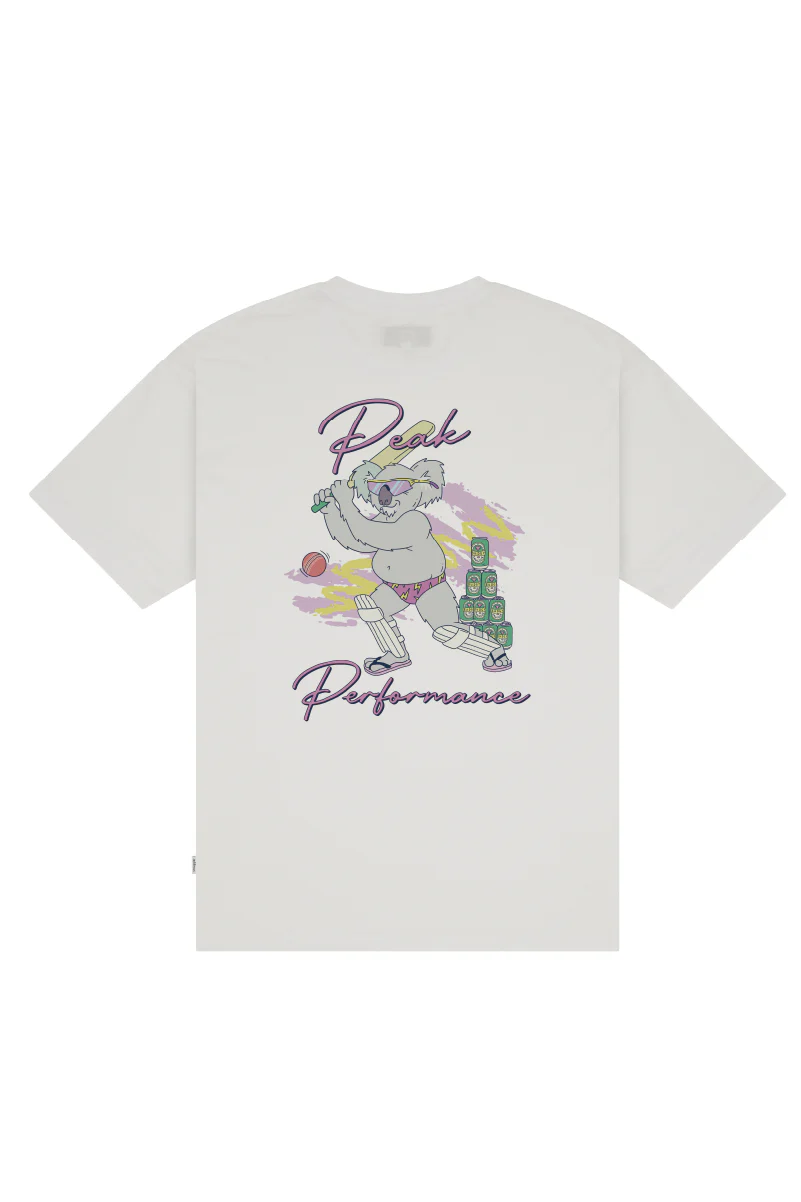 Lightweight White Tee with Peak Performance - Image 3