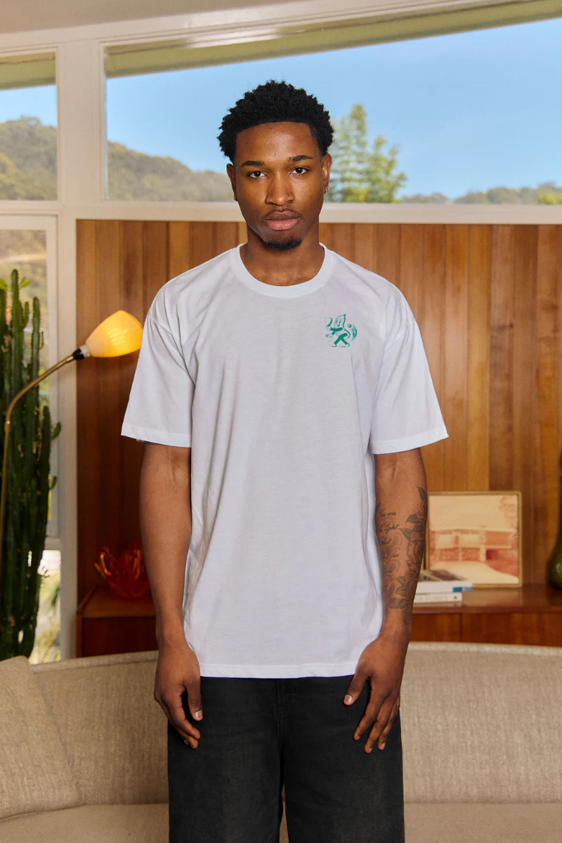 Lightweight White Tee with Pickleball - Image 2