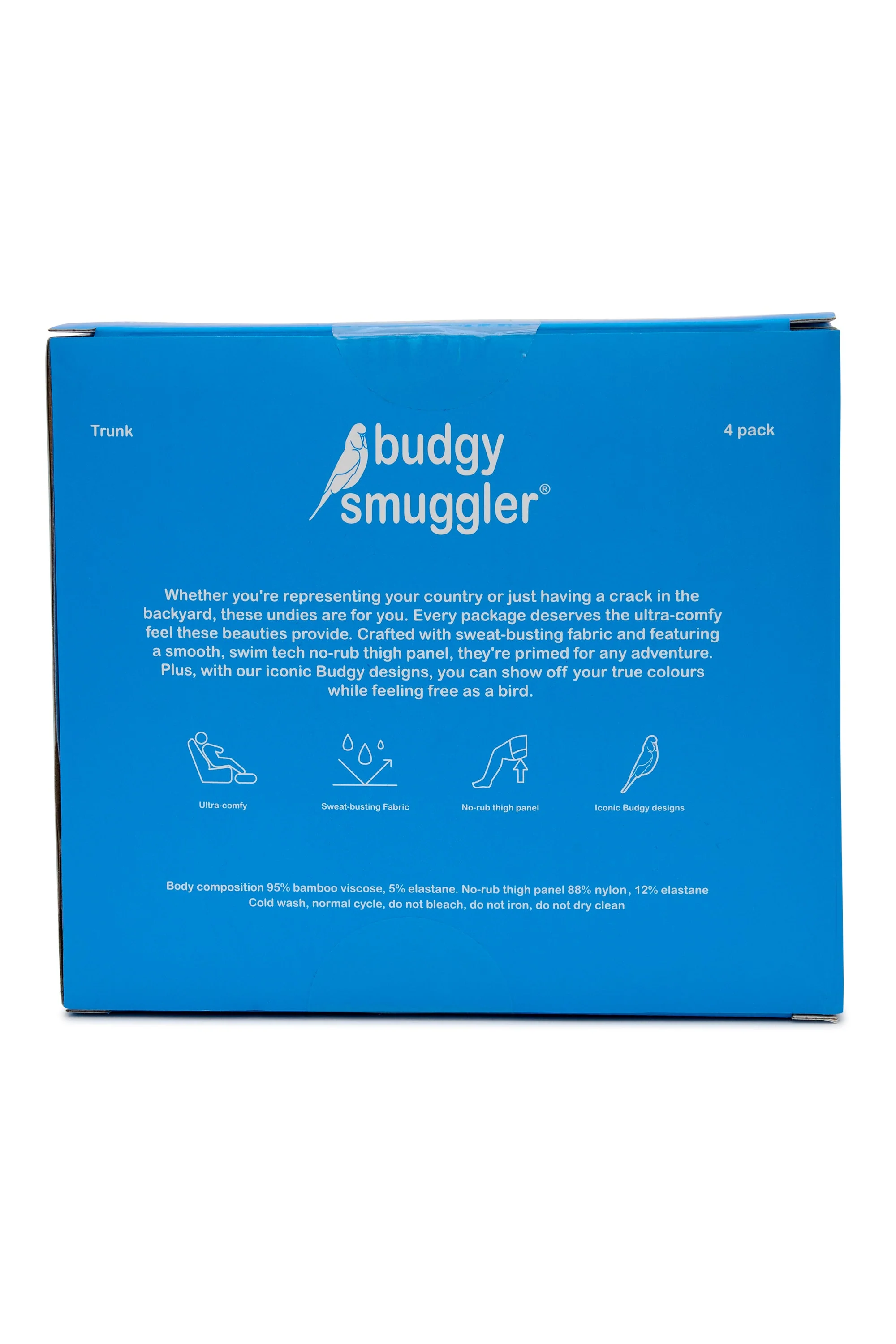 Men's Underwear Trunks 4 Pack in Aussie Animals - Image 4