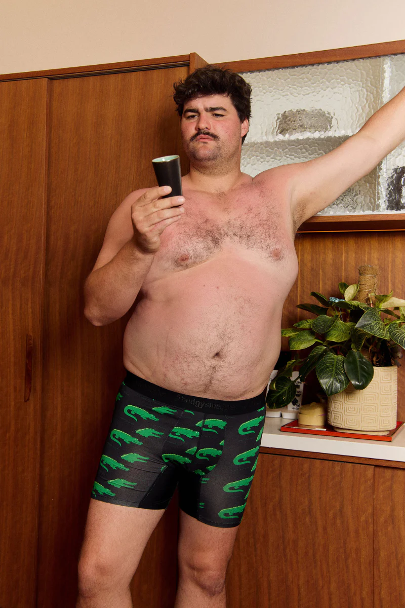 Men's Underwear Trunks in Black Crocs - Image 2