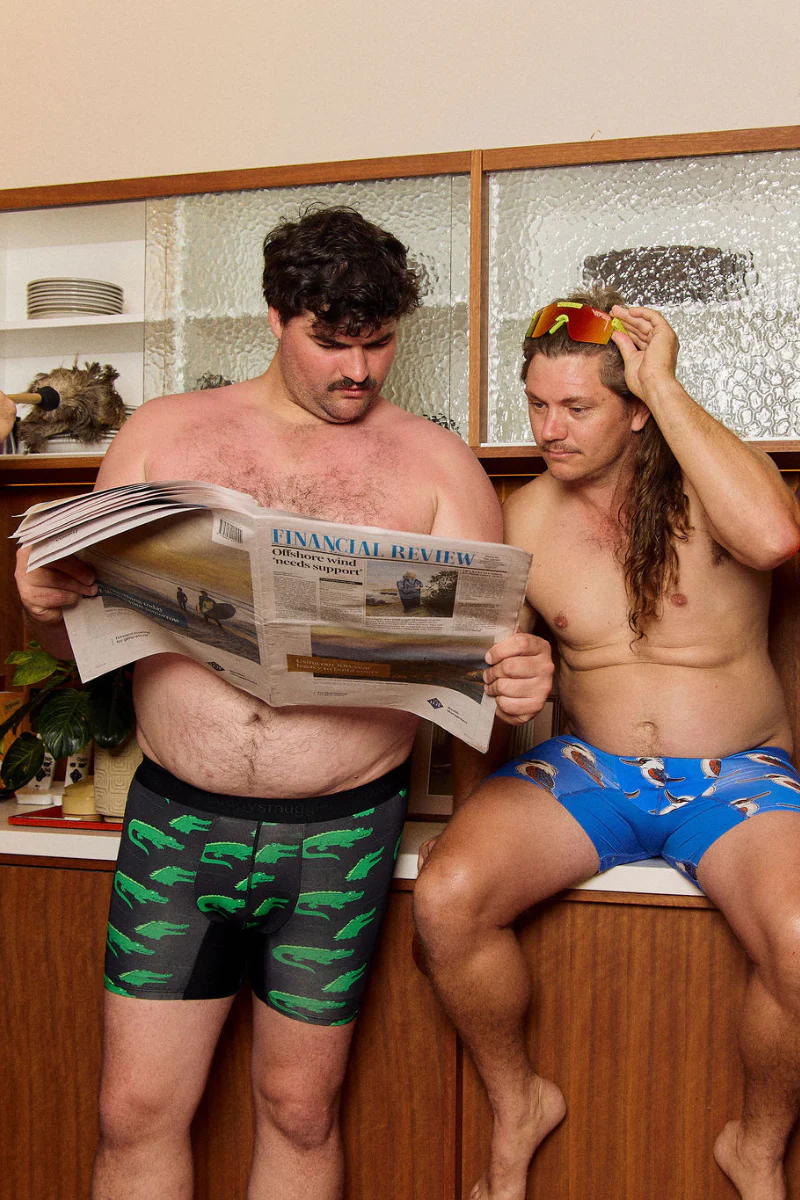 Men's Underwear Trunks in Black Crocs - Image 4