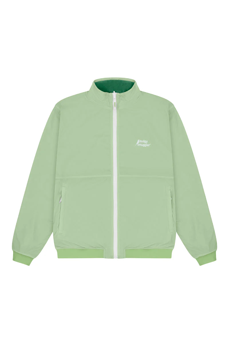 Reversible Fleece In Green - Image 5
