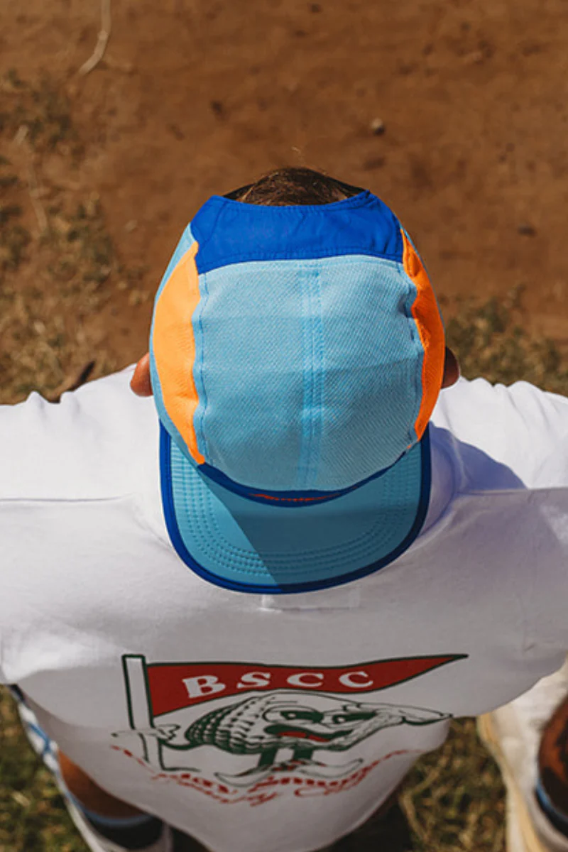 Running Cap in Blue and Blue - Image 7