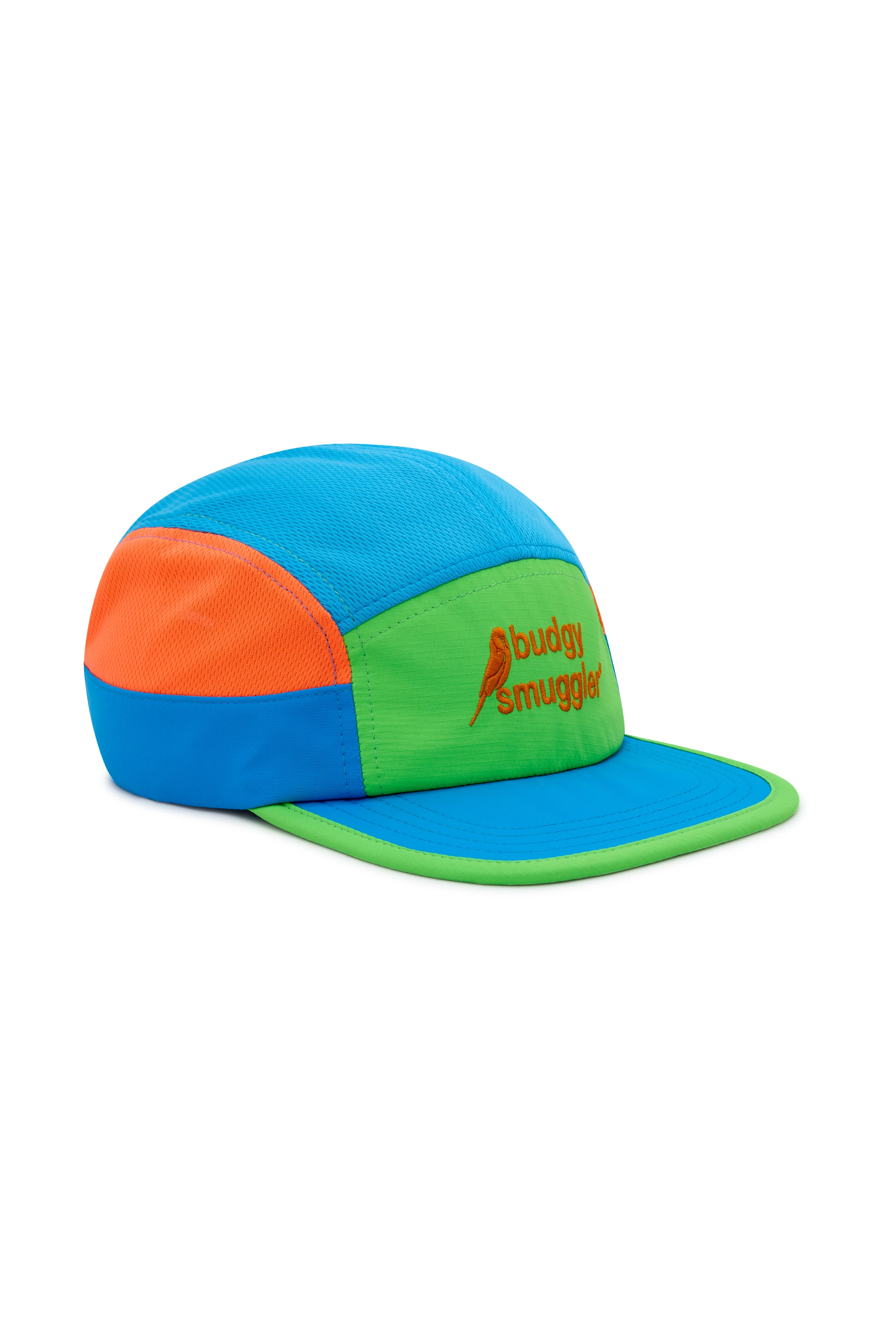 Running Cap in Green Orange Blue - Image 3