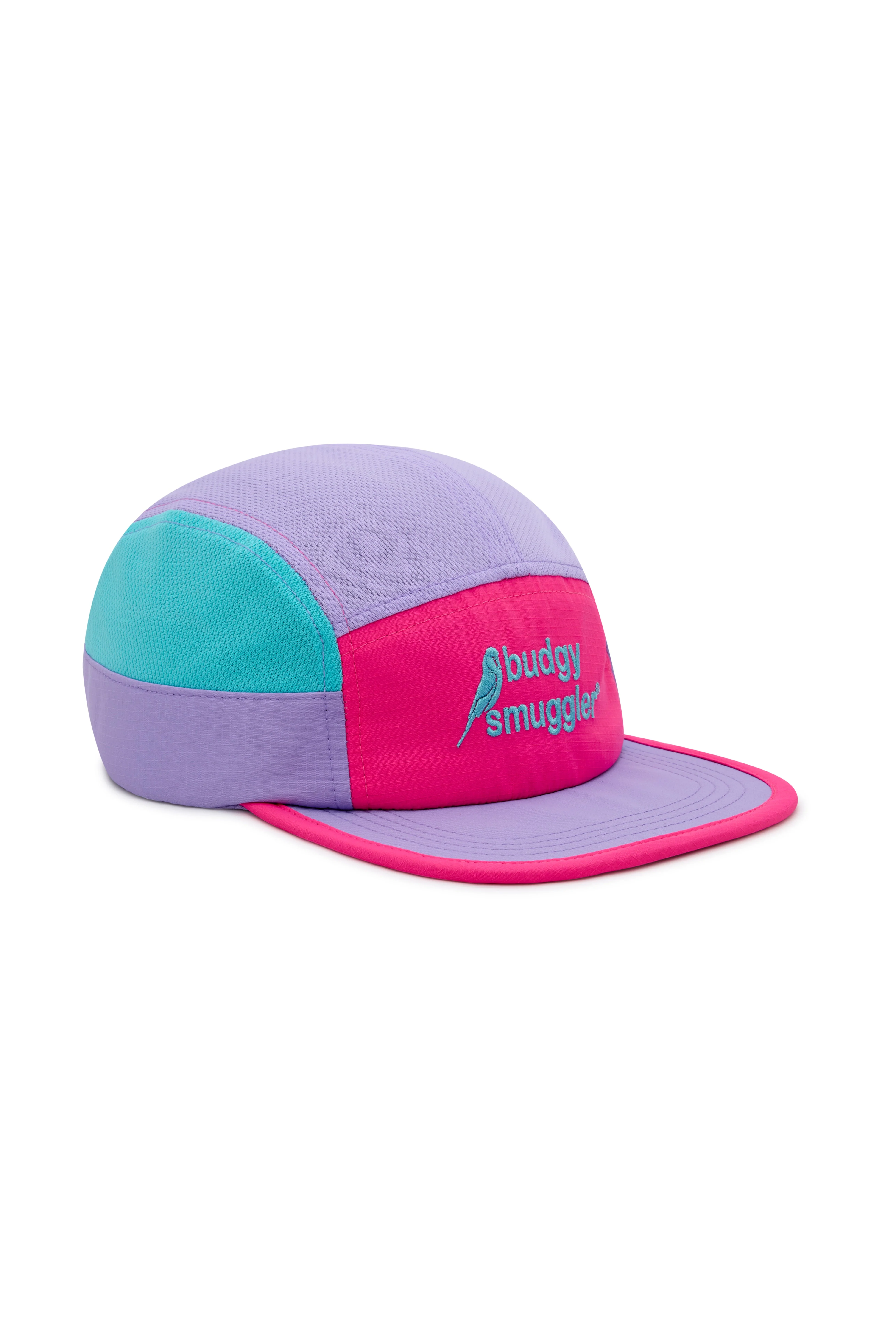 Running Cap in Pink Purple Blue - Image 2
