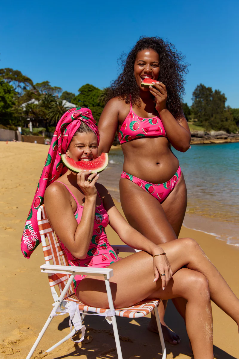 Shelly Bottom in Watermelon Sugar Thighs - Image 3