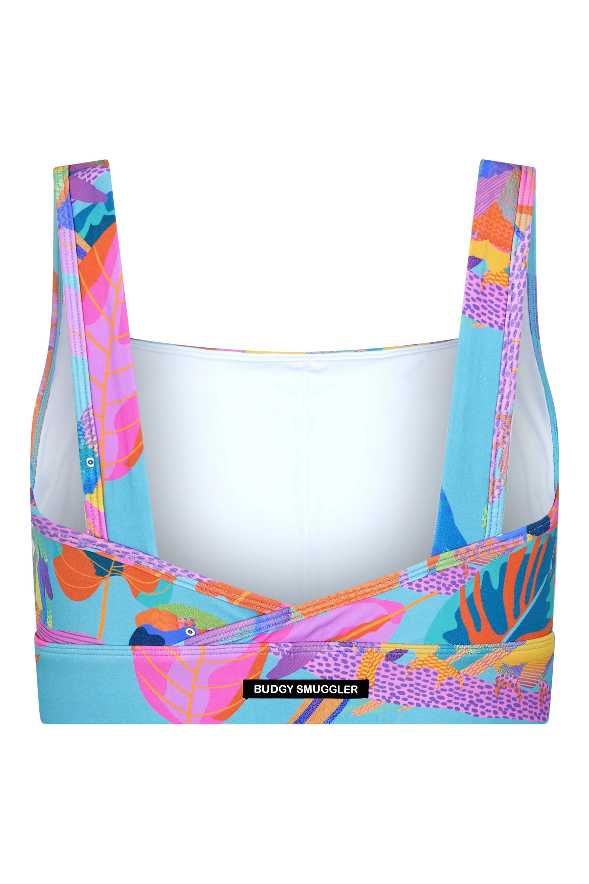 Sports Bra 2.0 in Techno Parrots - Image 6