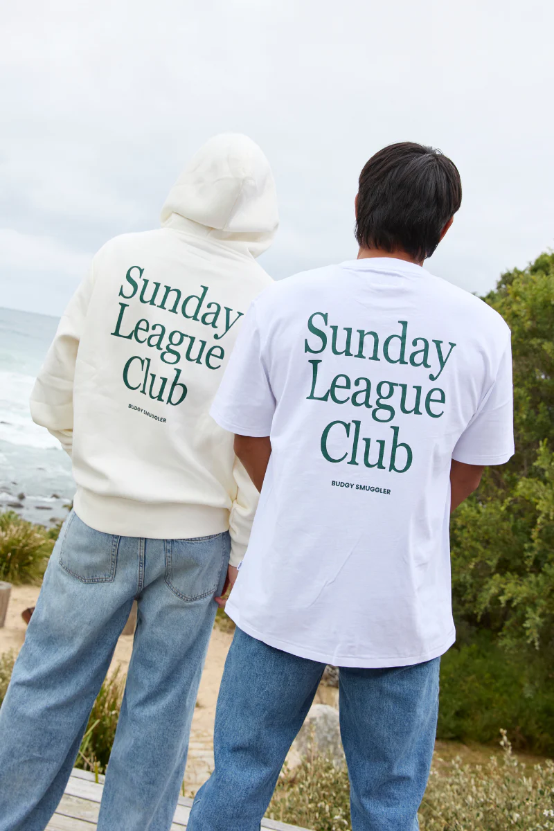 White Tee with Sunday League - Image 6