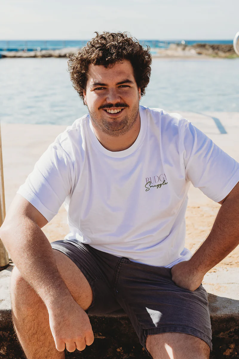 White Tee with Kangaroo Jetski - Image 12