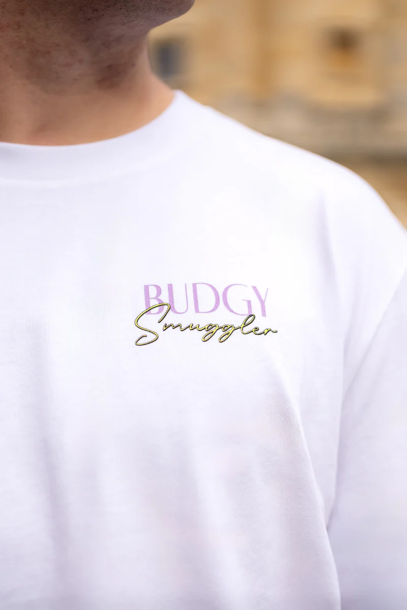 White Tee with Kangaroo Jetski - Image 3
