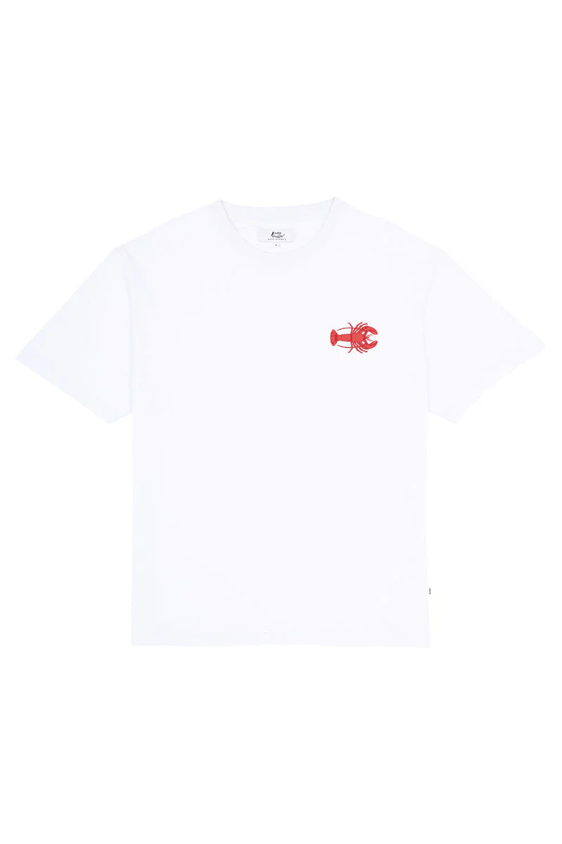 White Tee with Lobster - Image 5