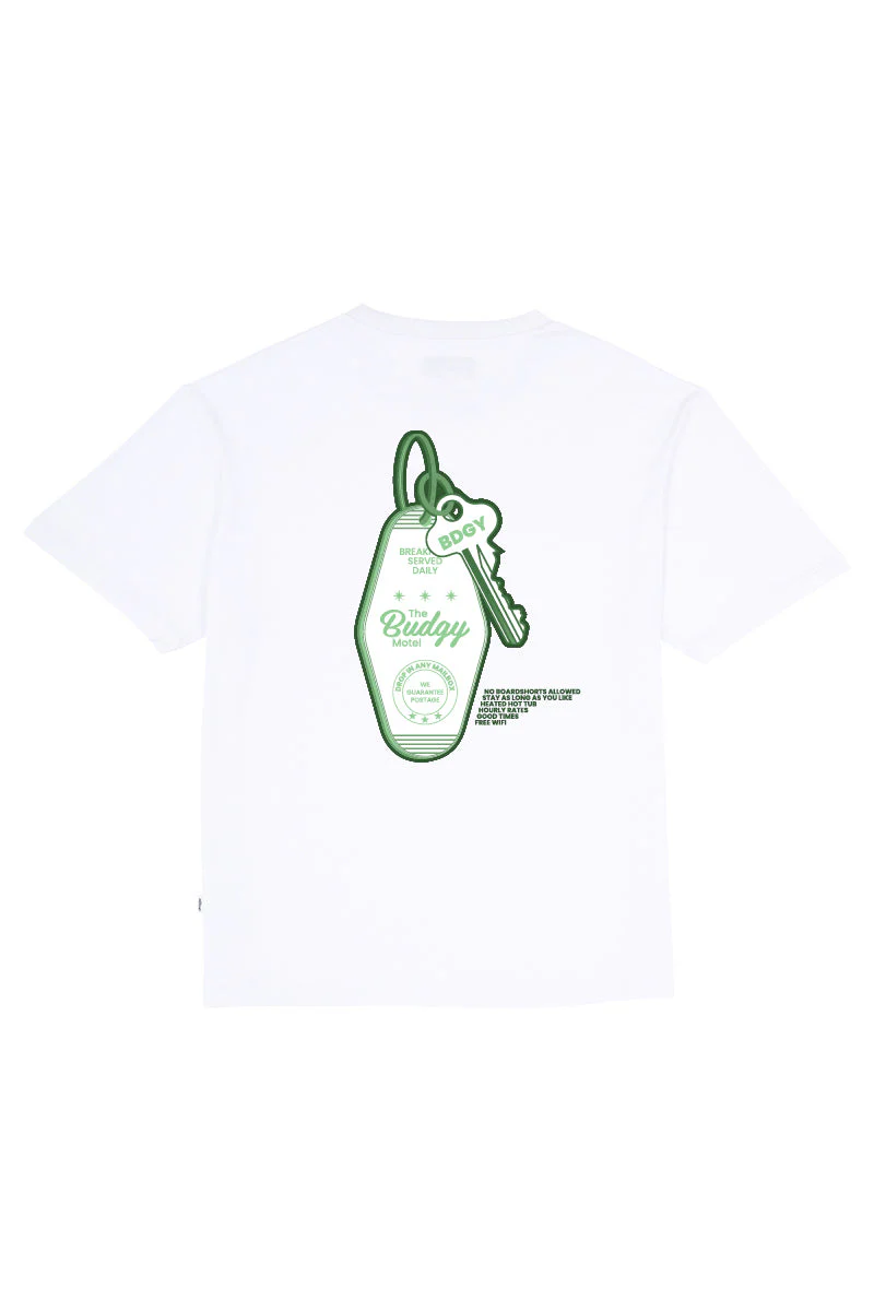 White Tee with Motel Key - Image 3