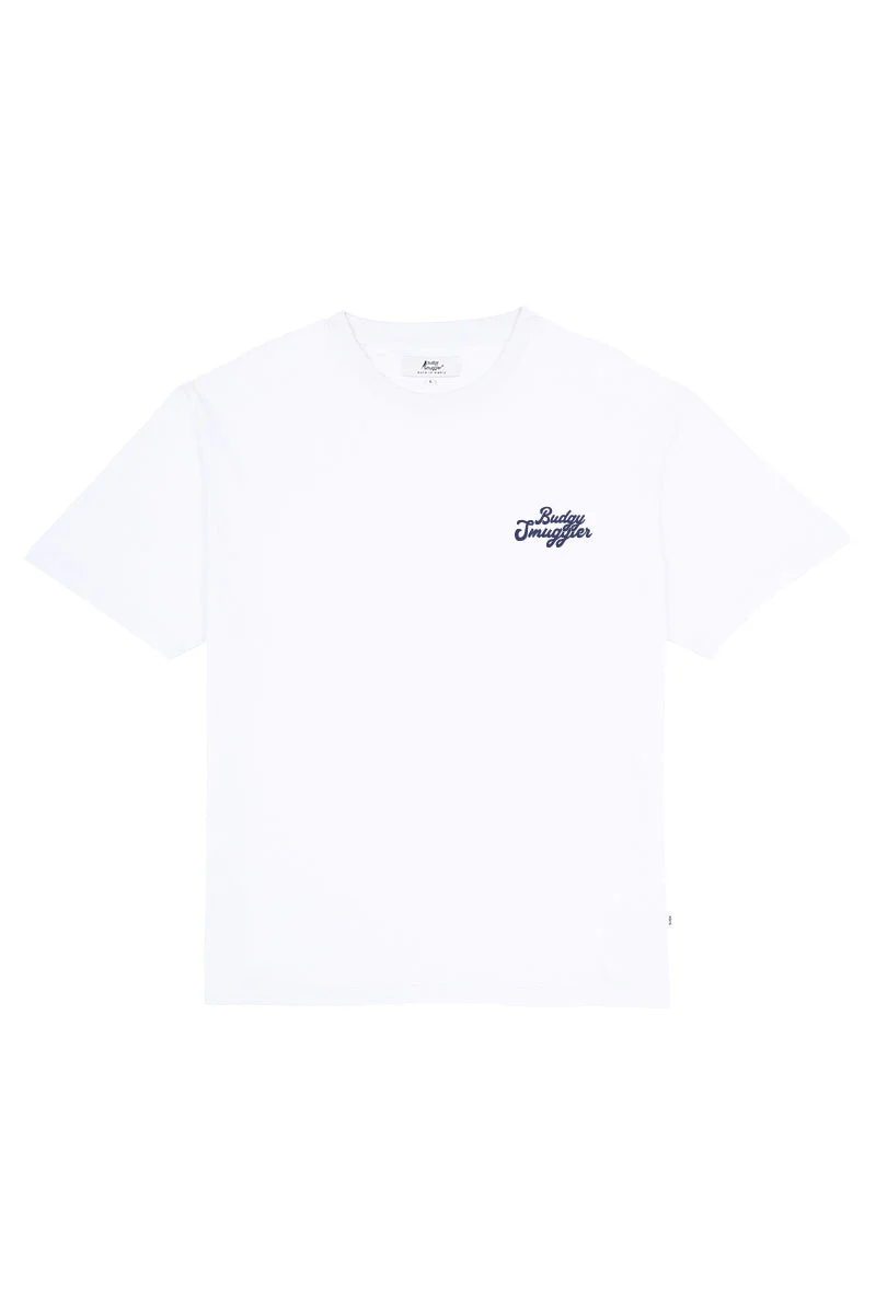 White Tee with Rugby Club - Image 5