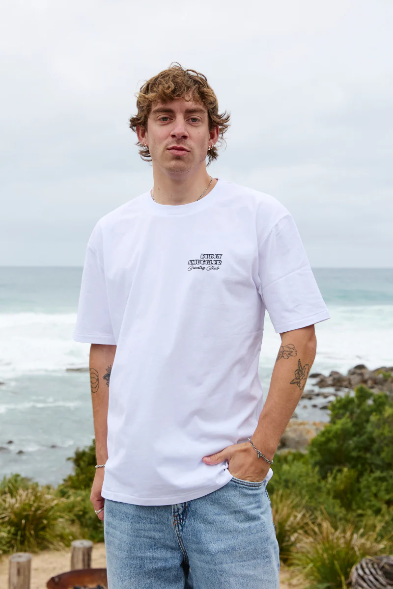 White Tee with Nineteenth Hole - Image 5