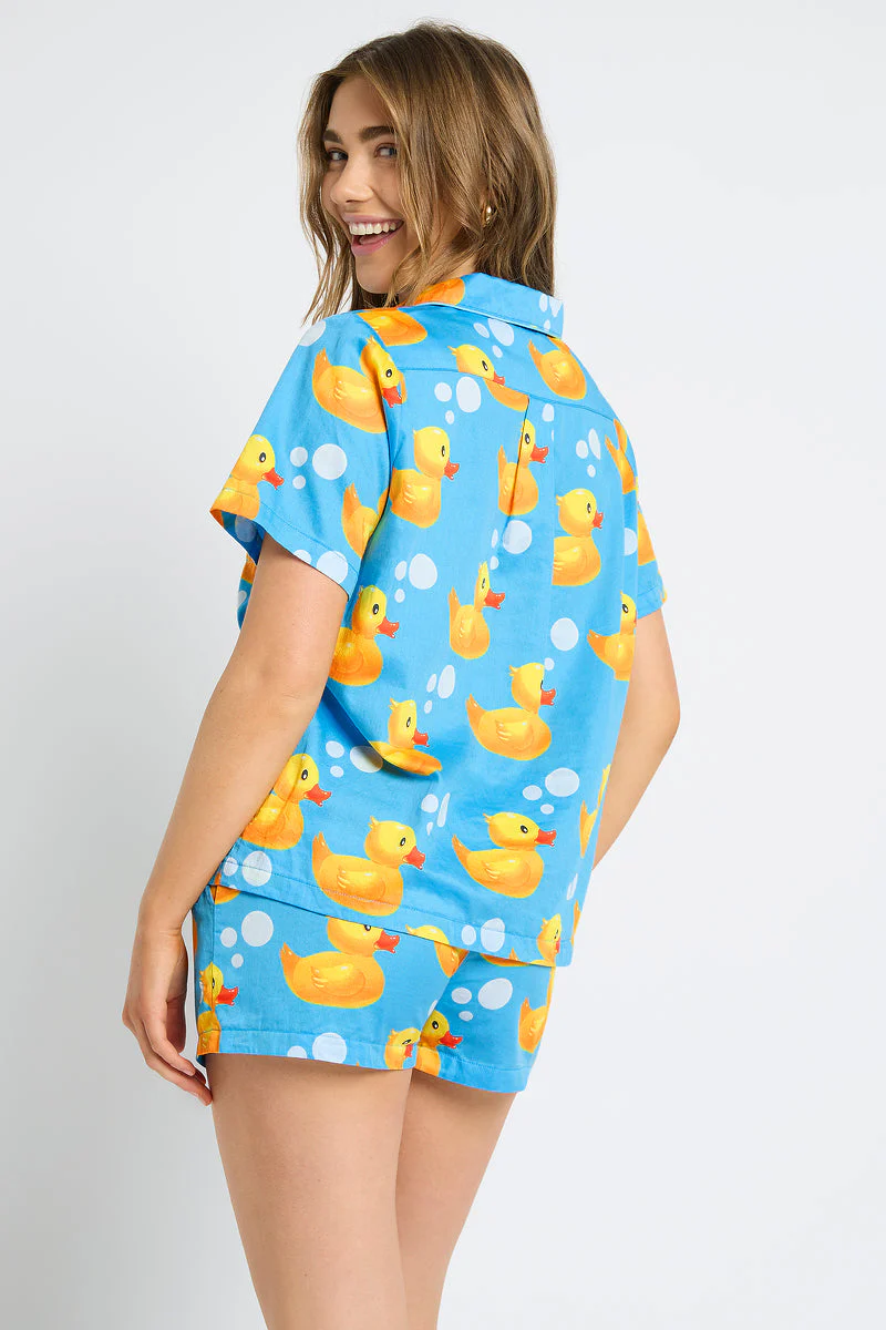 Women's Pyjama Set in Rubber Ducks - Image 3