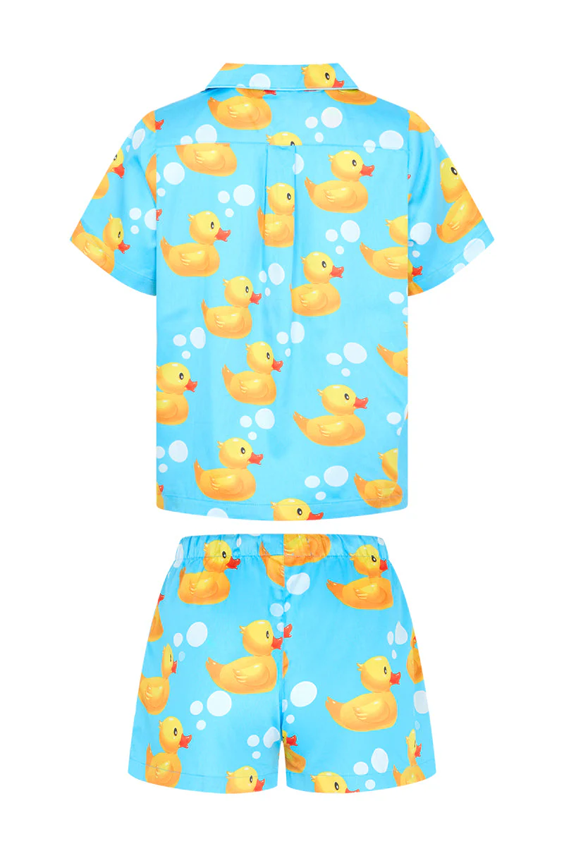 Women's Pyjama Set in Rubber Ducks - Image 4