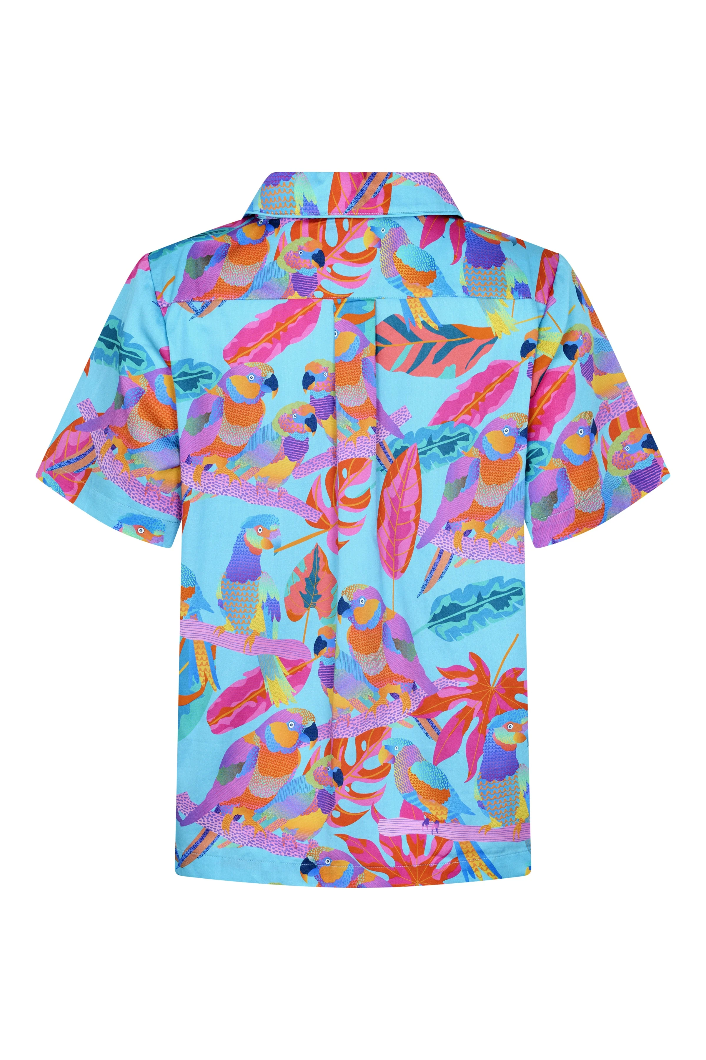 Women's Pyjama Set in Techno Parrots - Image 5