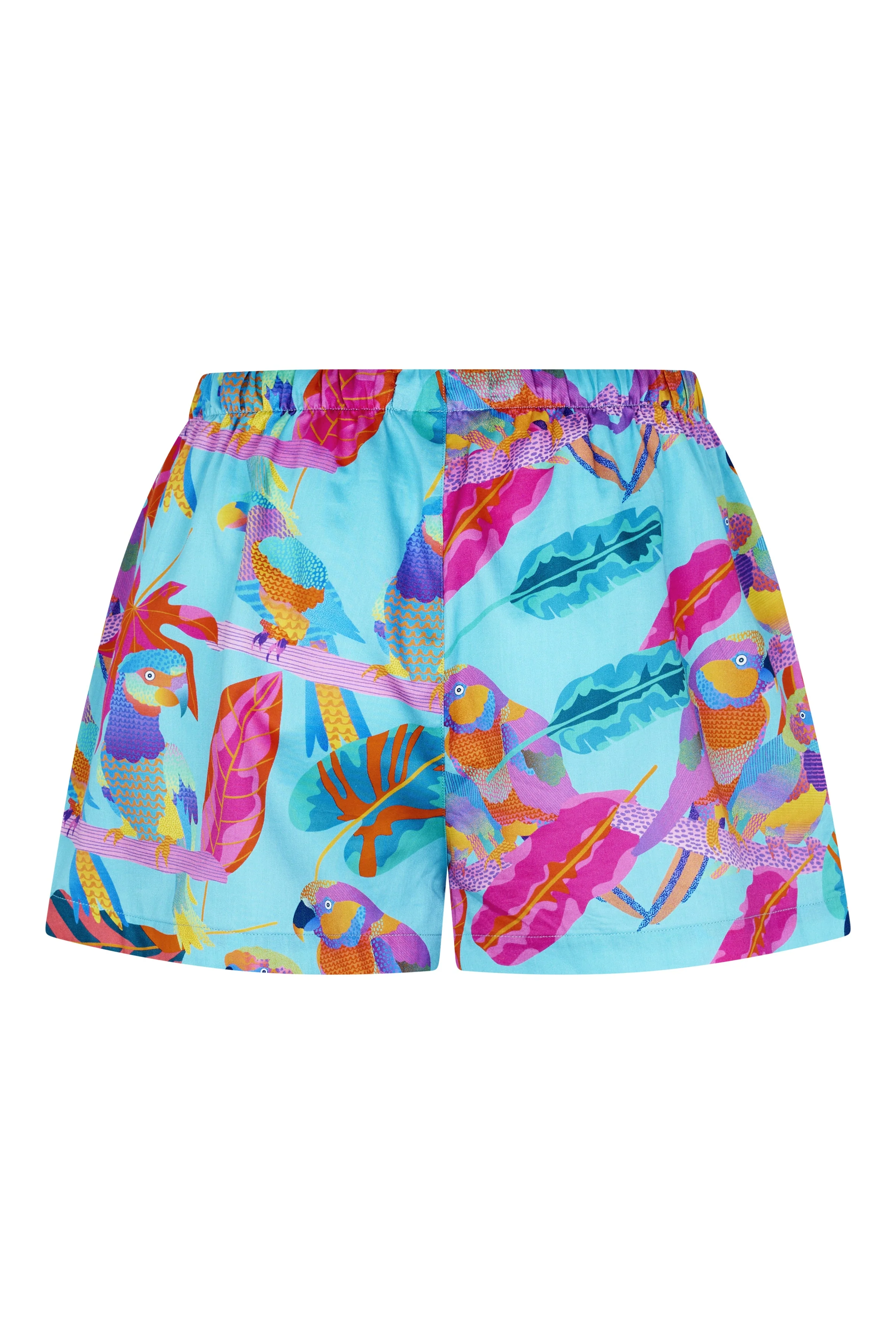Women's Pyjama Set in Techno Parrots - Image 7