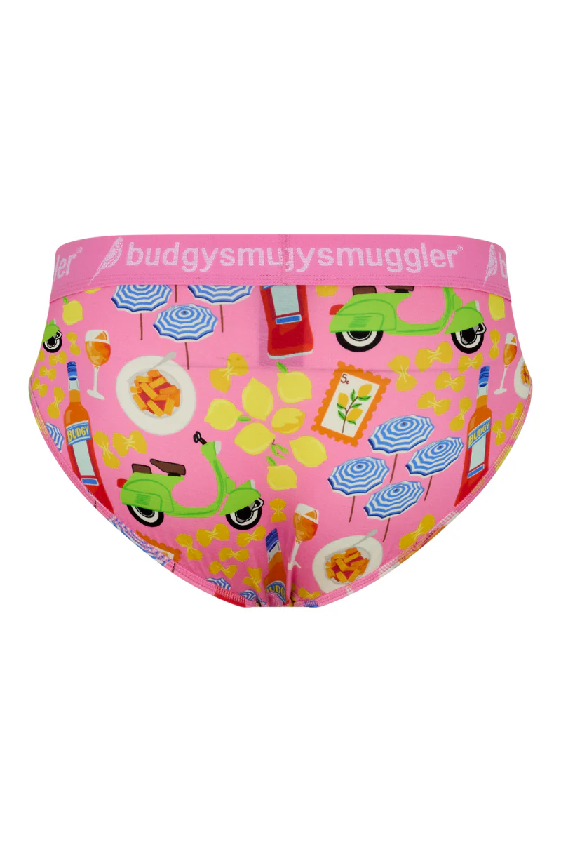 Men's Underwear Briefs in Pink Amalfi - Image 2